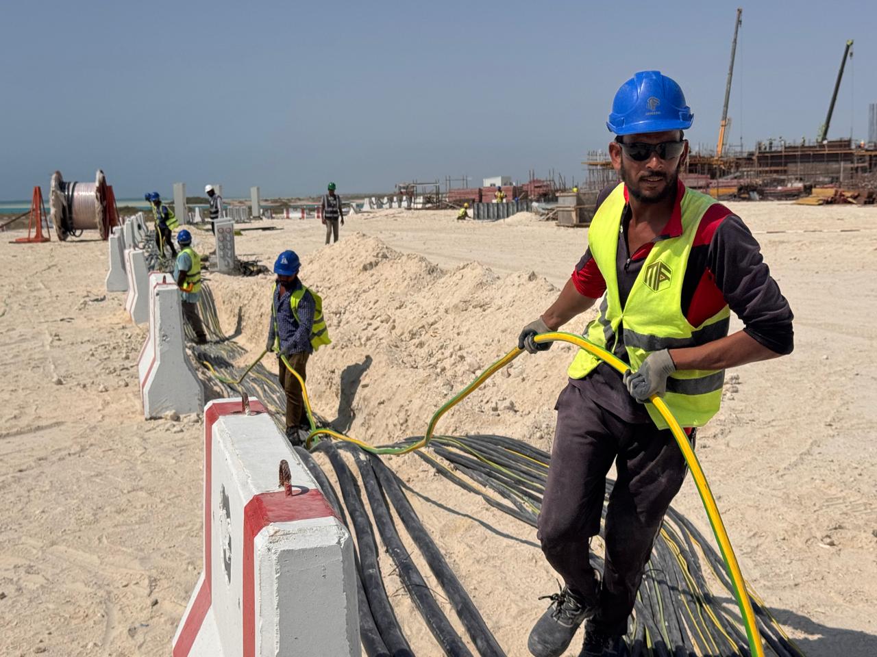Cable Laying Laheq Island